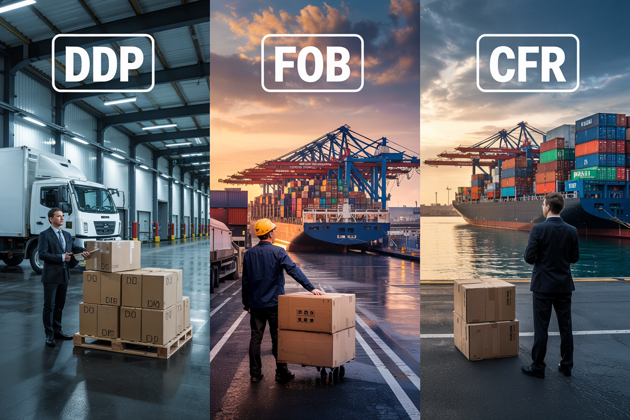 DDP vs FOB vs CFR