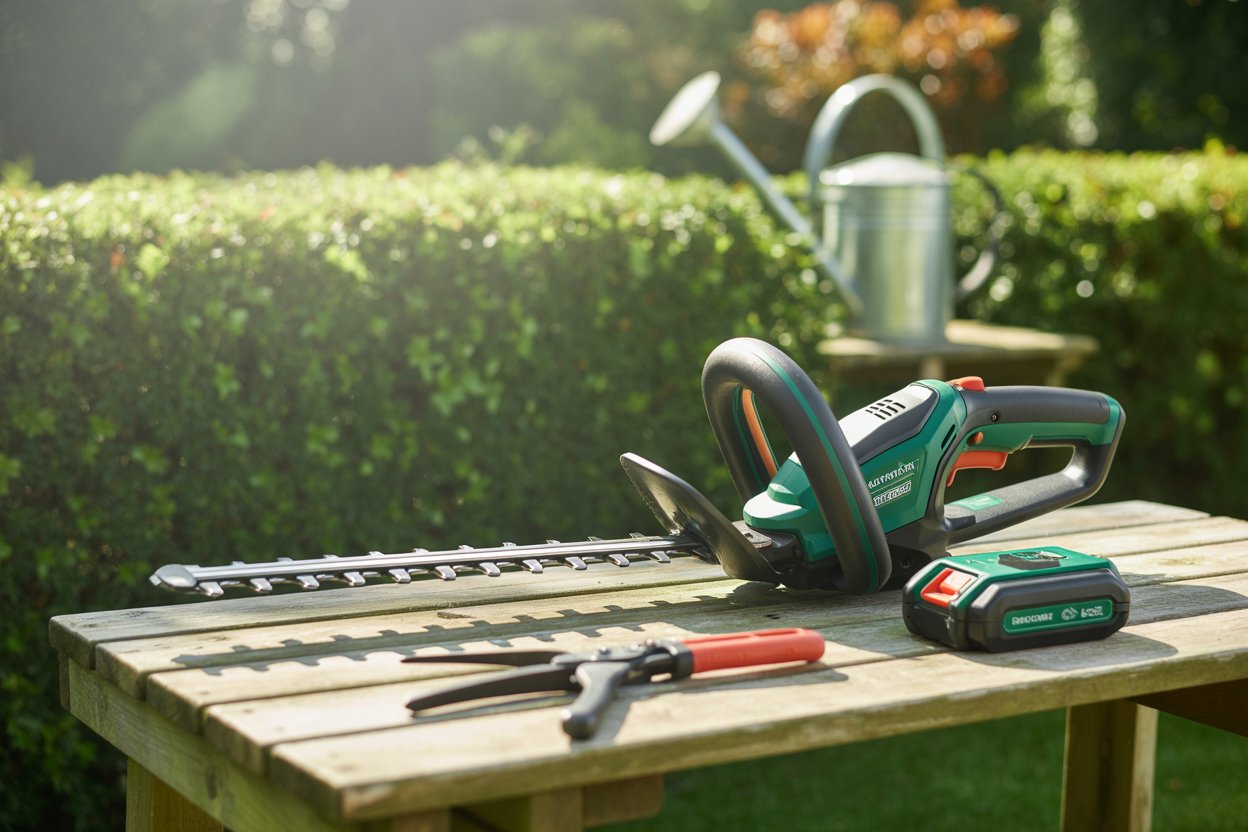 Sharpen Hedge Trimmer Blades